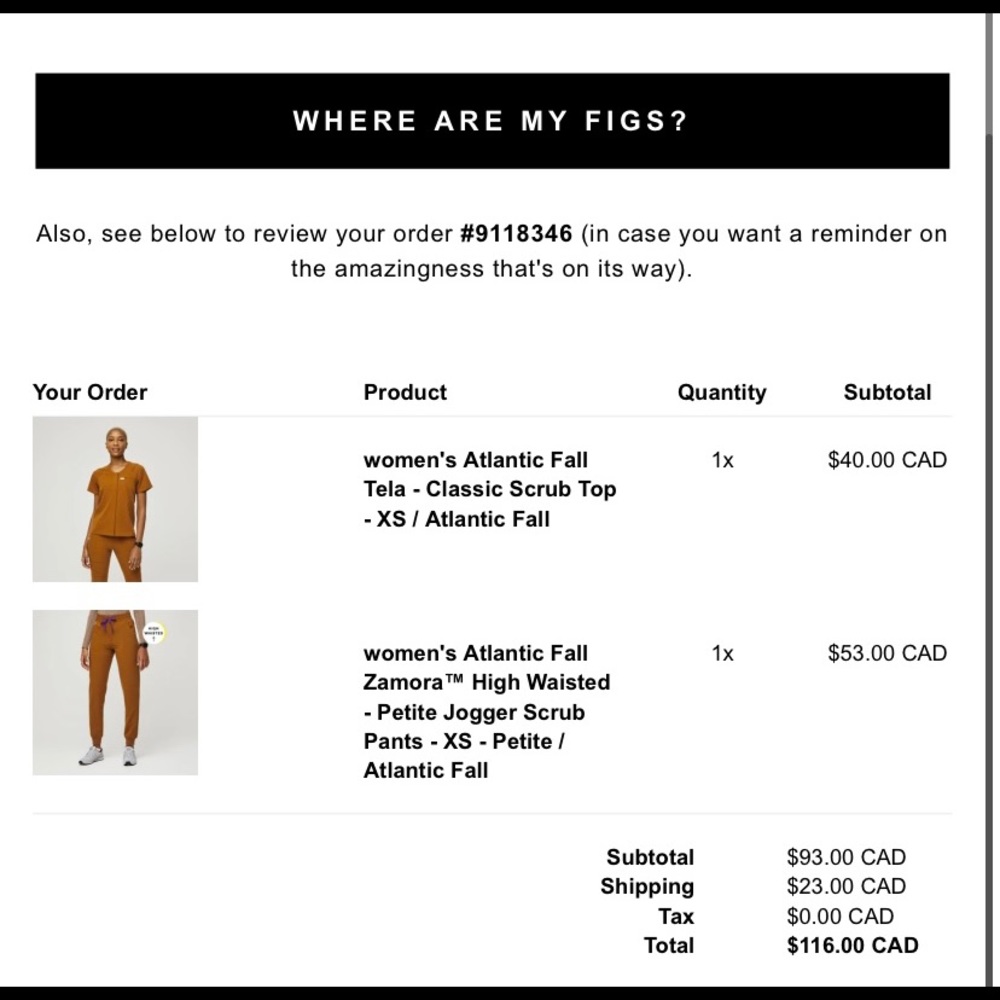 Figs Atlantic Fall XS P Brand New